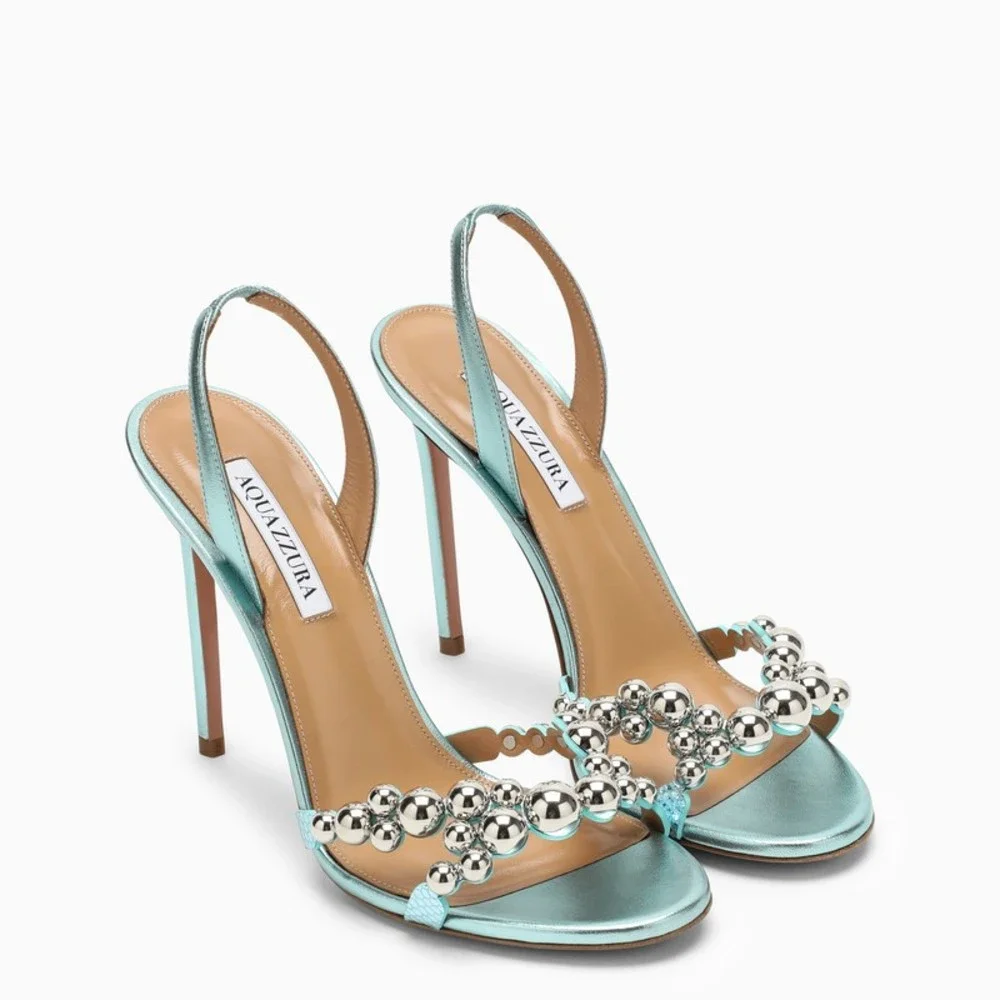 Aquazzura Aqua Bubbles Sandal 105 sandal - Picture 2 of 5